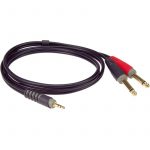 Câble minijack > 2 jack