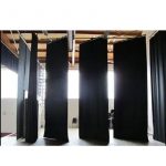 Pendrillons noir 3m X 3m